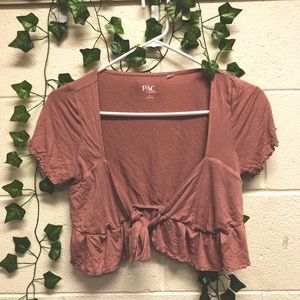 PacSun Salmon Pink Top